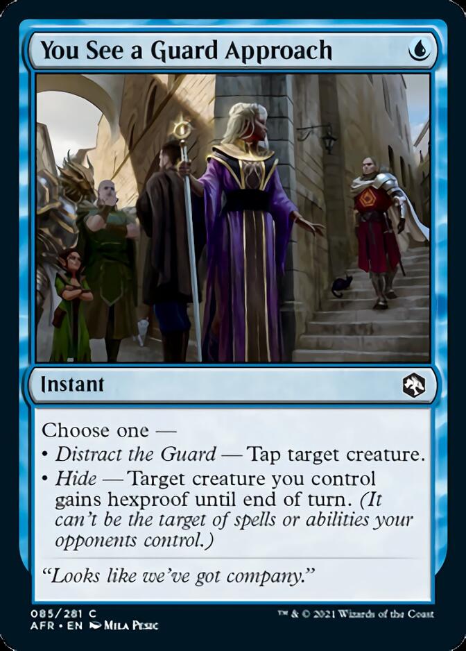 You See a Guard Approach [Dungeons & Dragons: Adventures in the Forgotten Realms] - Evolution TCG