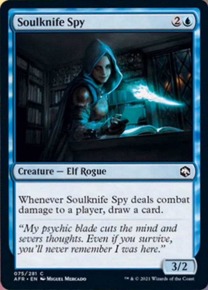 Soulknife Spy [Dungeons & Dragons: Adventures in the Forgotten Realms] - Evolution TCG