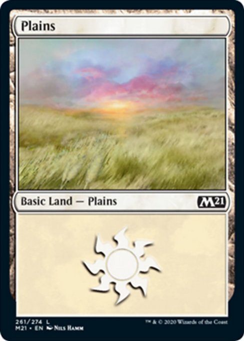 Plains (261) [Core Set 2021] - Evolution TCG