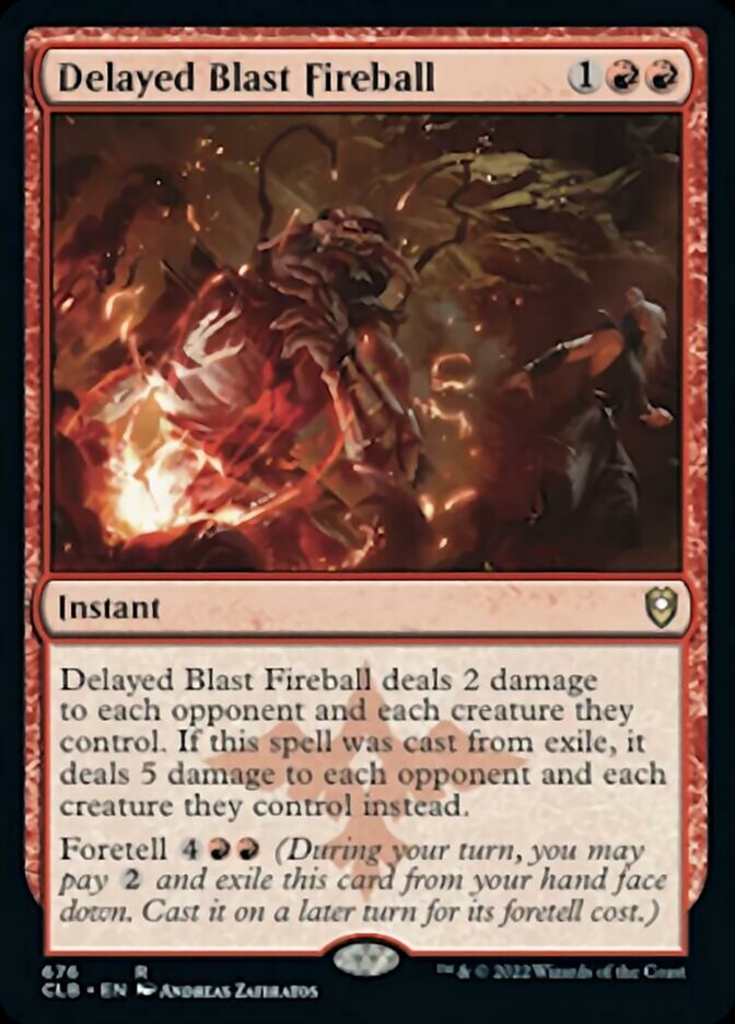 Delayed Blast Fireball [Commander Legends: Battle for Baldur's Gate] - Evolution TCG