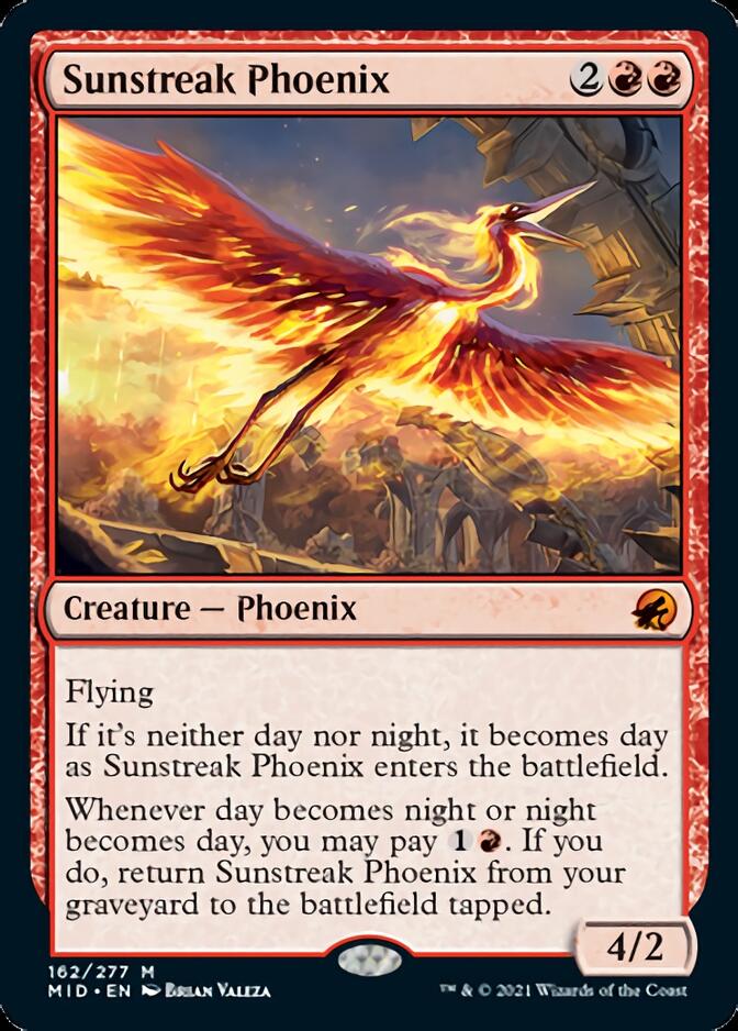 Sunstreak Phoenix [Innistrad: Midnight Hunt] - Evolution TCG