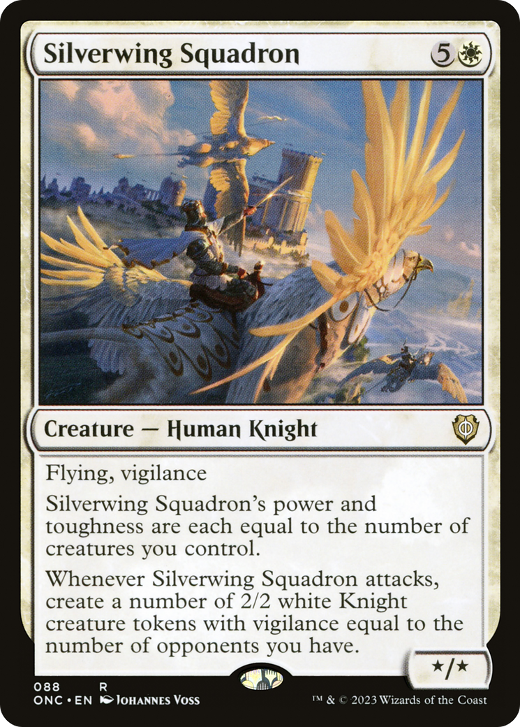 Silverwing Squadron [Phyrexia: All Will Be One Commander] - Evolution TCG