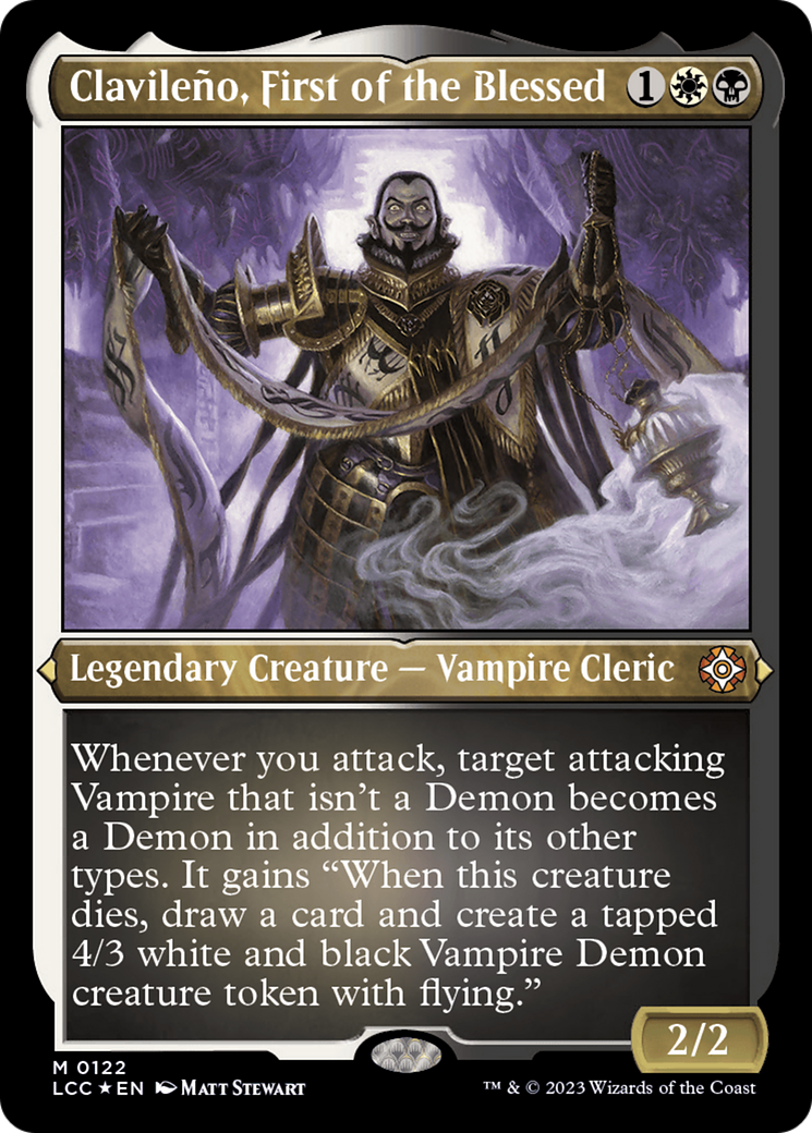 Clavileno, First of the Blessed (Display Commander) [The Lost Caverns of Ixalan Commander] - Evolution TCG