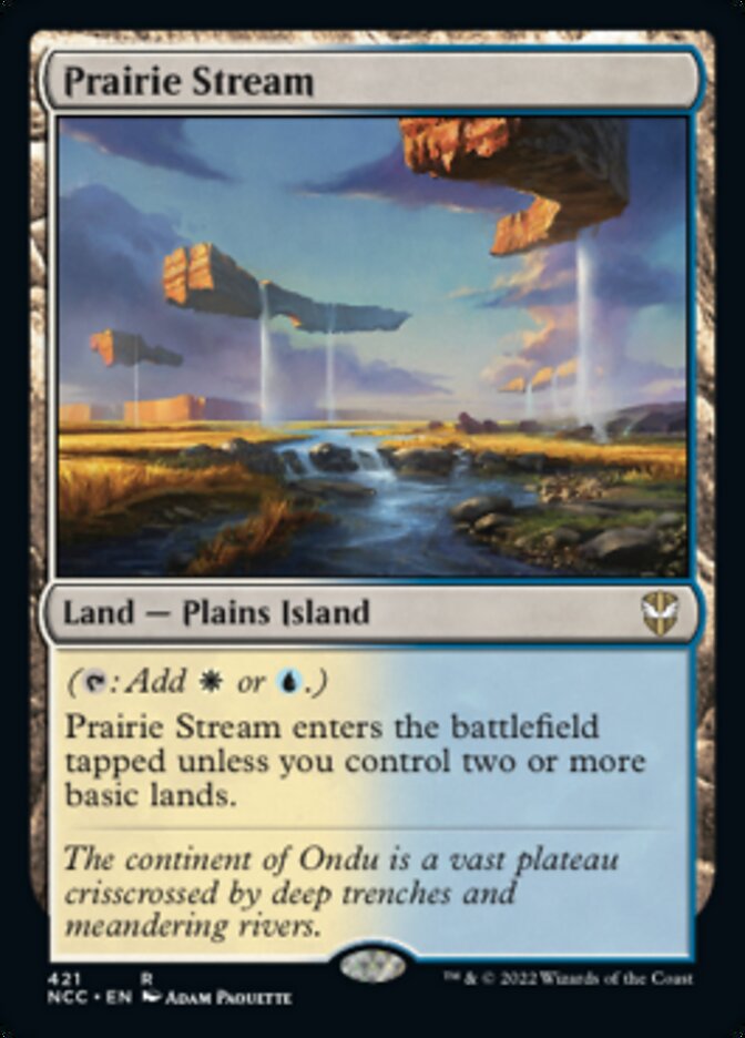 Prairie Stream [Streets of New Capenna Commander] - Evolution TCG