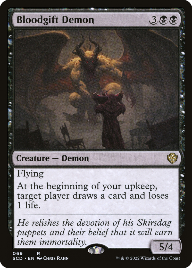 Bloodgift Demon [Starter Commander Decks] - Evolution TCG