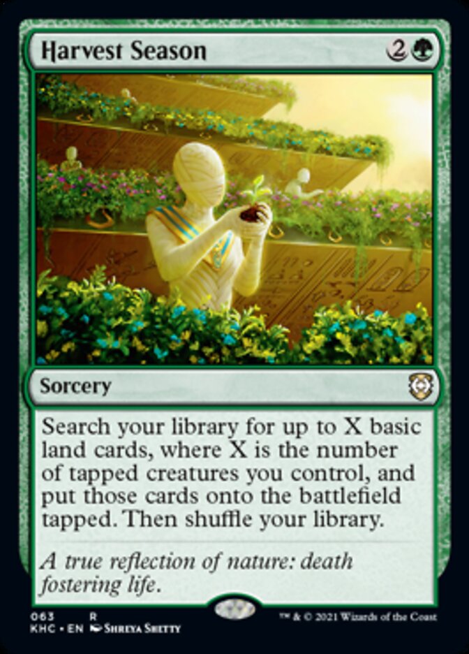 Harvest Season [Kaldheim Commander] - Evolution TCG