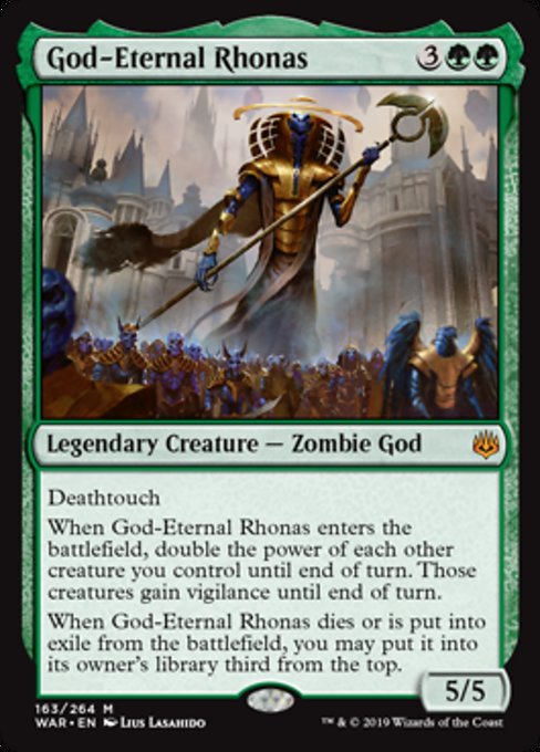 God-Eternal Rhonas [War of the Spark] - Evolution TCG