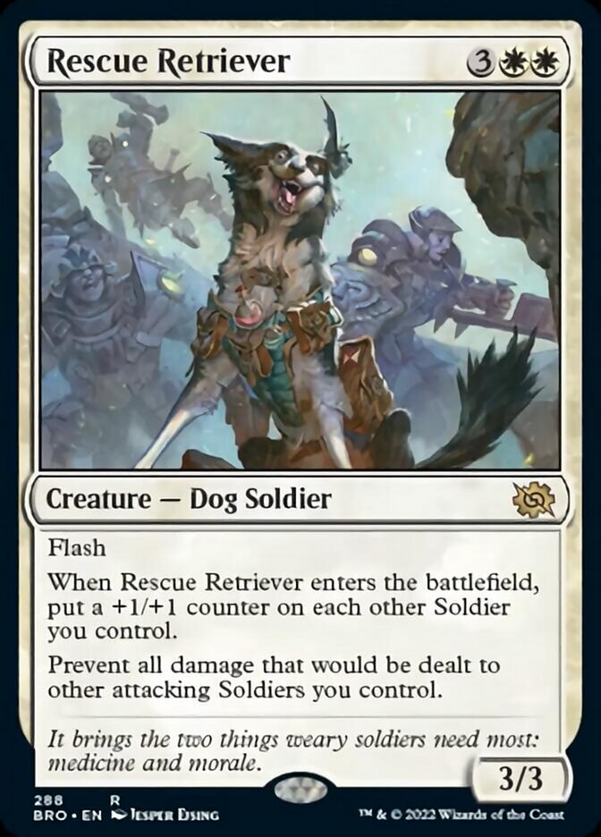 Rescue Retriever [The Brothers' War] - Evolution TCG