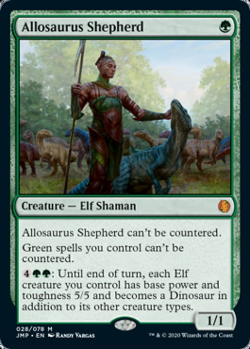 Allosaurus Shepherd [Jumpstart] - Evolution TCG