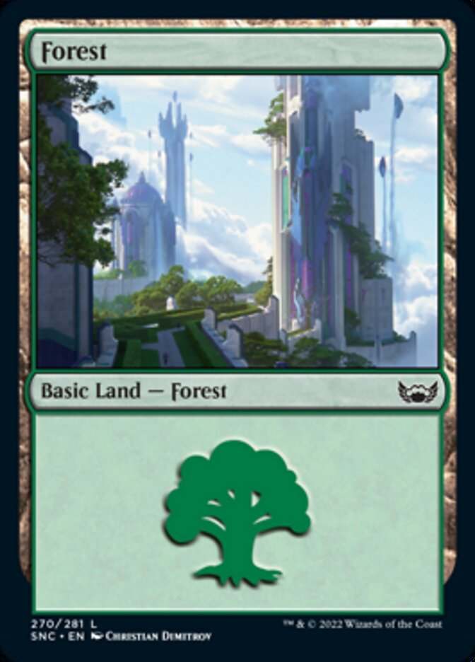 Forest (270) [Streets of New Capenna] - Evolution TCG