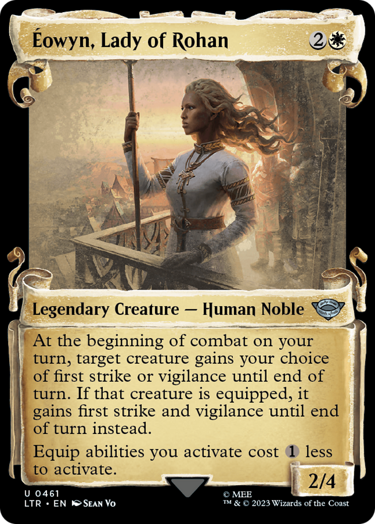 Eowyn, Lady of Rohan [The Lord of the Rings: Tales of Middle-Earth Showcase Scrolls] - Evolution TCG