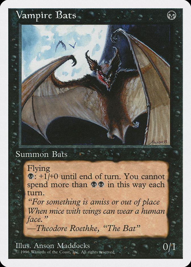 Vampire Bats [Introductory Two-Player Set] - Evolution TCG