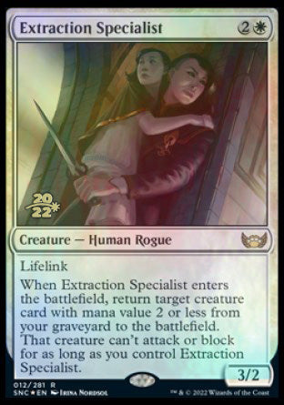 Extraction Specialist [Streets of New Capenna Prerelease Promos] - Evolution TCG
