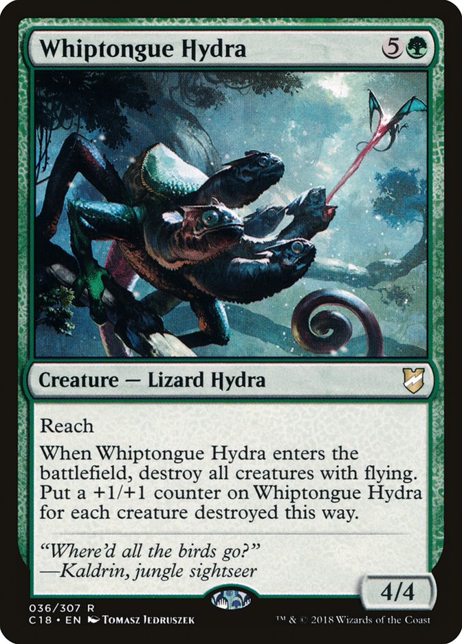 Whiptongue Hydra [Commander 2018] - Evolution TCG
