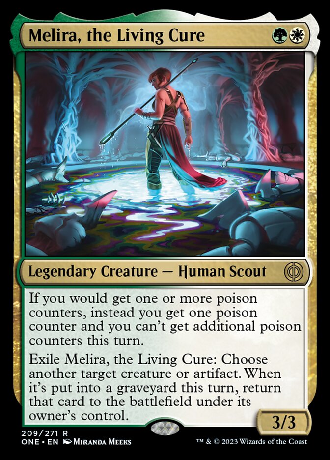 Melira, the Living Cure [Phyrexia: All Will Be One] - Evolution TCG