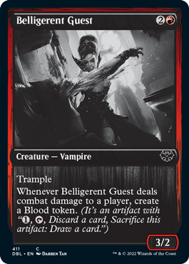 Belligerent Guest [Innistrad: Double Feature] - Evolution TCG