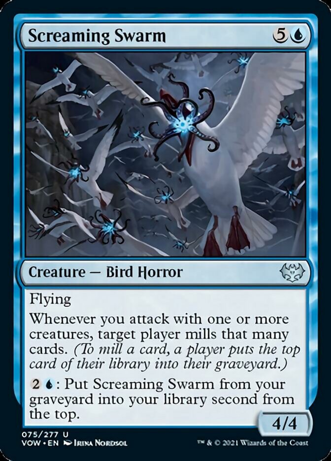 Screaming Swarm [Innistrad: Crimson Vow] - Evolution TCG