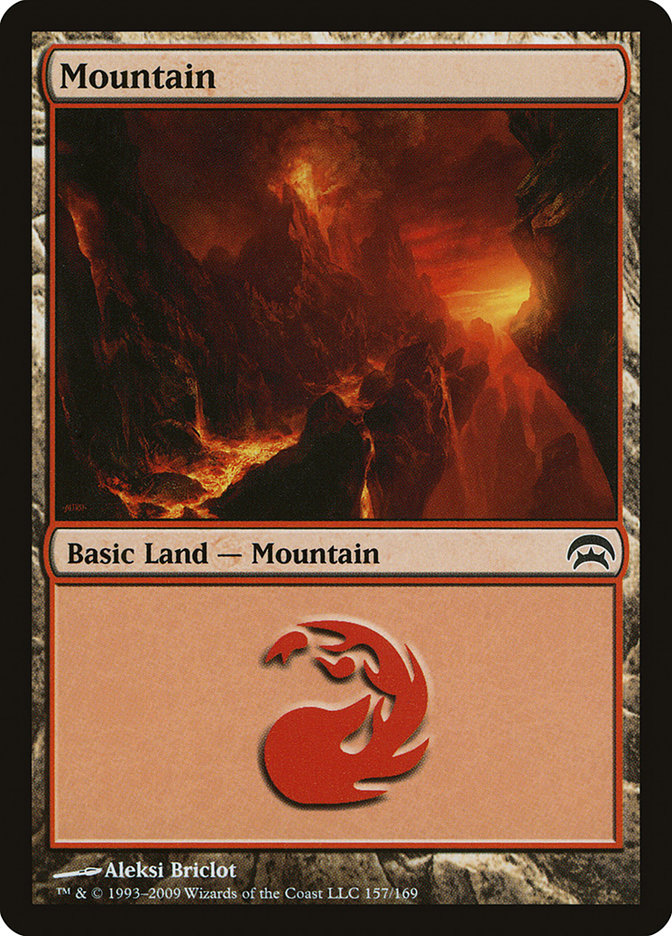 Mountain (157) [Planechase] - Evolution TCG