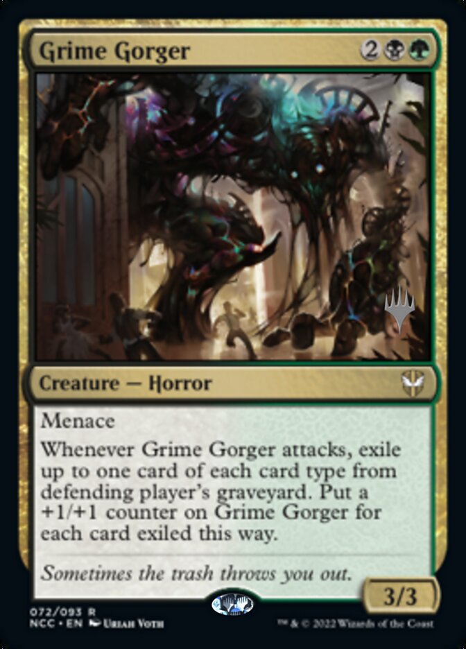 Grime Gorger (Promo Pack) [Streets of New Capenna Commander Promos] - Evolution TCG