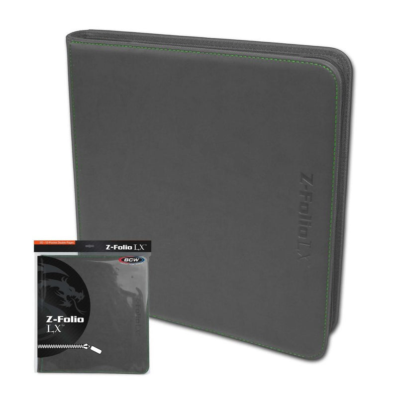 Z-Folio 12-Pocket LX Album - Gray - Evolution TCG