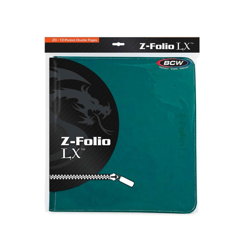 Z-Folio 12-Pocket LX Album - Teal - Evolution TCG
