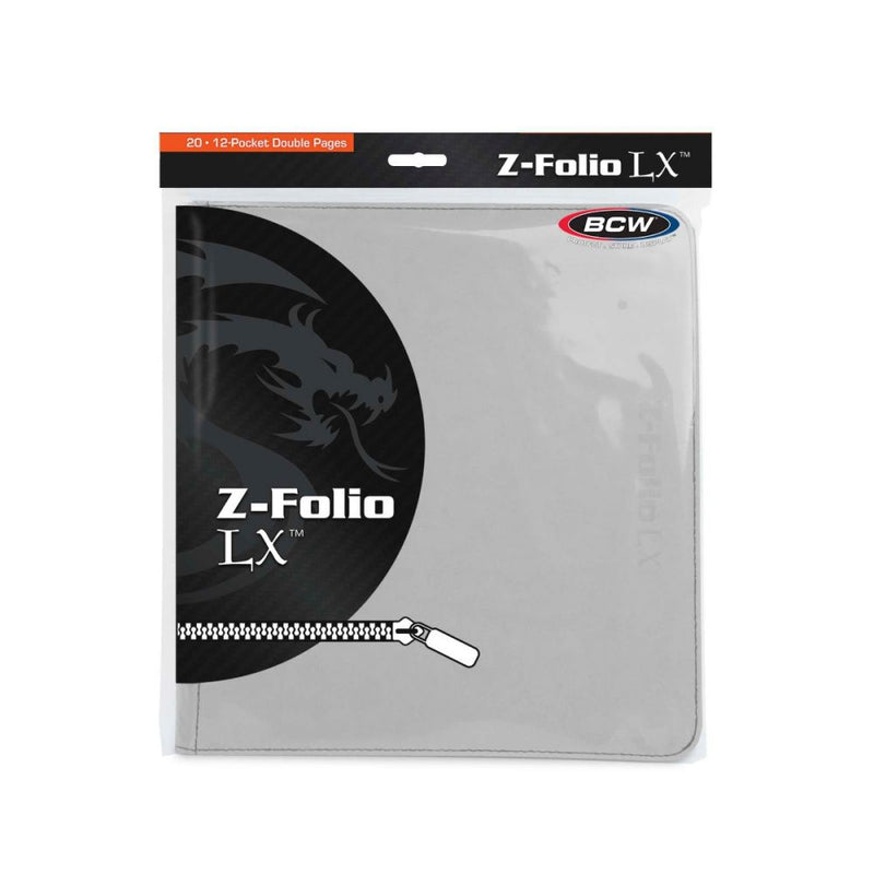 Z-Folio 12-Pocket LX Album - White - Evolution TCG