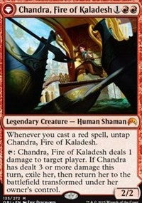 Chandra, Fire of Kaladesh // Chandra, Roaring Flame [Magic Origins] - Evolution TCG