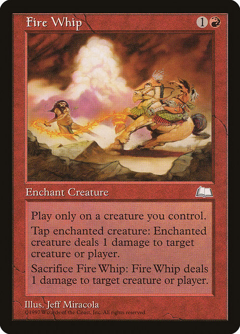 Fire Whip [Weatherlight] - Evolution TCG