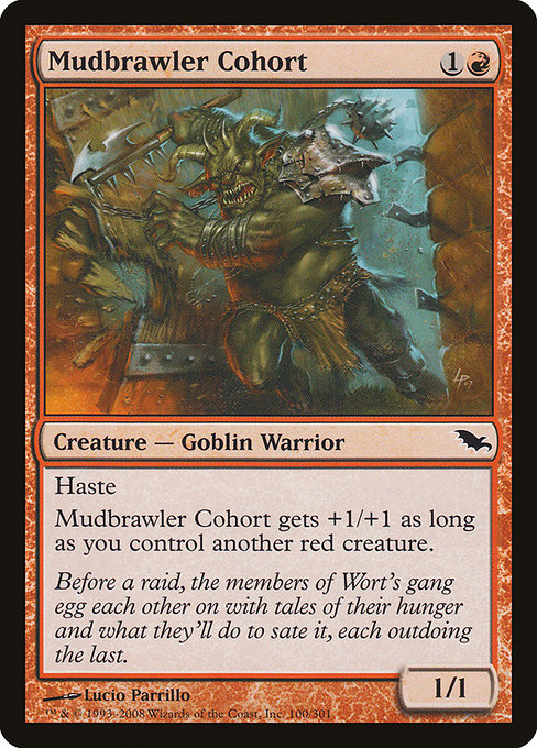 Mudbrawler Cohort [Shadowmoor] - Evolution TCG