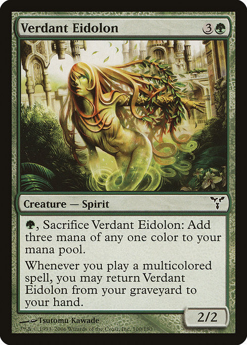 Verdant Eidolon [Dissension] - Evolution TCG