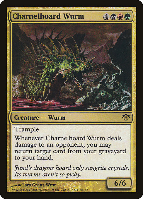 Charnelhoard Wurm [Conflux] - Evolution TCG