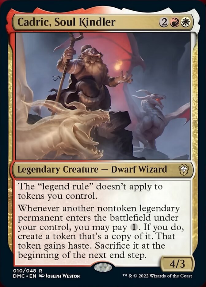 Cadric, Soul Kindler [Dominaria United Commander] - Evolution TCG