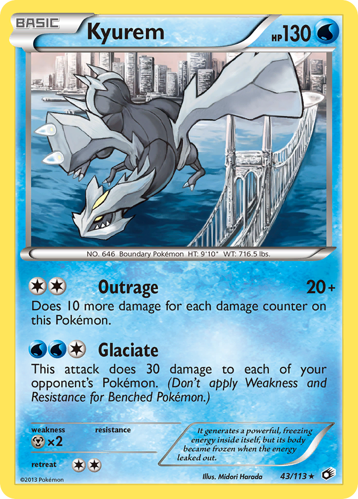 Kyurem (43/113) [Black & White: Legendary Treasures] - Evolution TCG