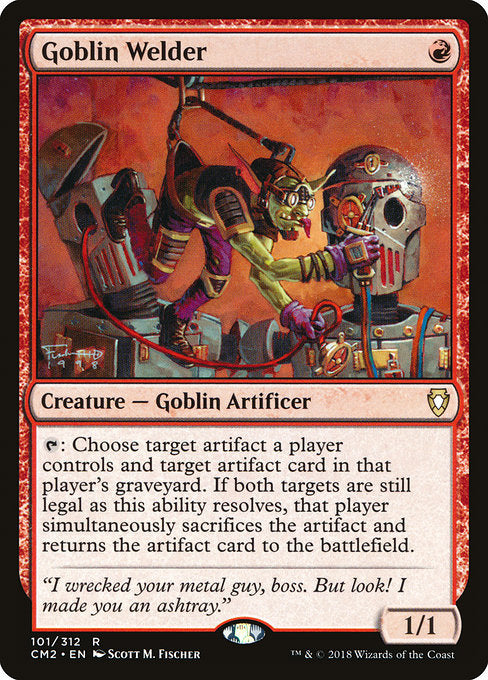 Goblin Welder [Commander Anthology Volume II] - Evolution TCG