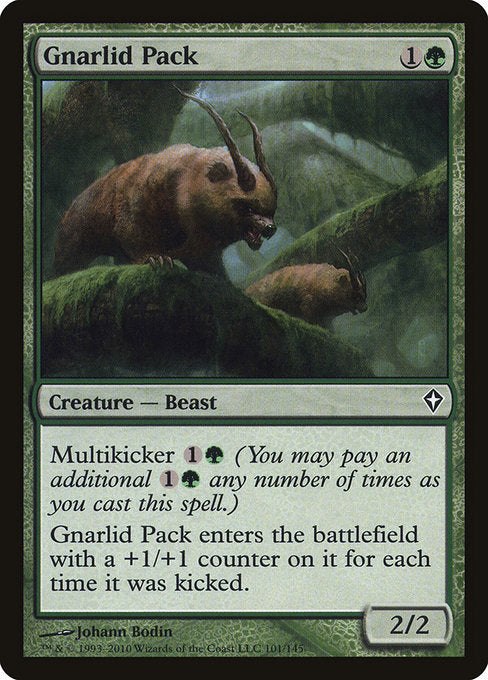 Gnarlid Pack [Worldwake] - Evolution TCG