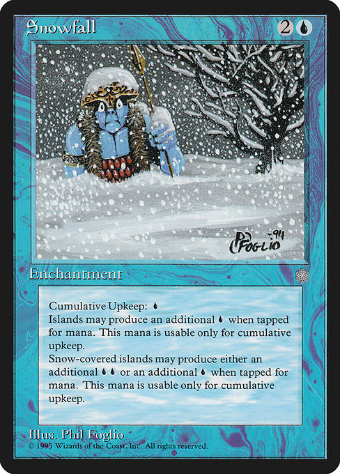 Snowfall [Ice Age] - Evolution TCG