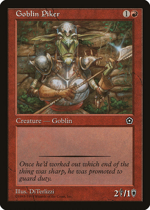 Goblin Piker [Portal Second Age] - Evolution TCG