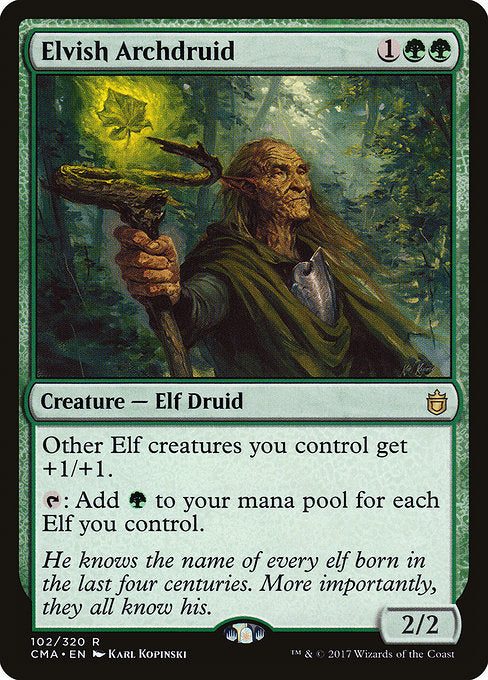 Elvish Archdruid [Commander Anthology] - Evolution TCG