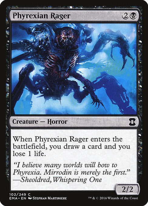 Phyrexian Rager [Eternal Masters] - Evolution TCG