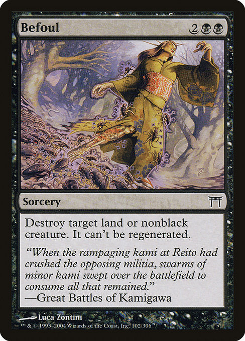 Befoul [Champions of Kamigawa] - Evolution TCG