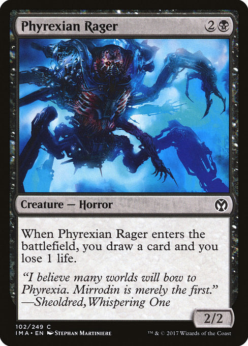 Phyrexian Rager [Iconic Masters] - Evolution TCG