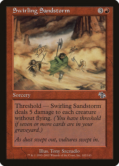 Swirling Sandstorm [Judgment] - Evolution TCG