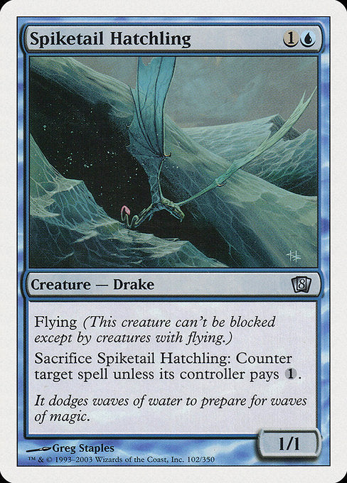 Spiketail Hatchling [Eighth Edition] - Evolution TCG