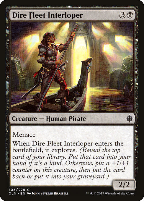 Dire Fleet Interloper [Ixalan] - Evolution TCG