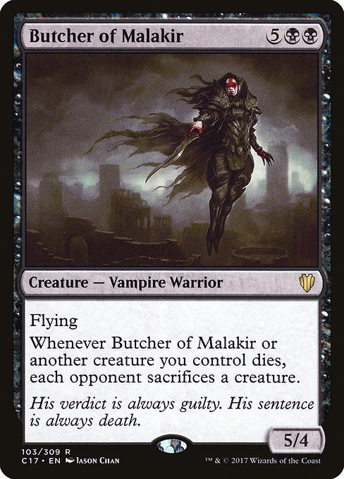 Butcher of Malakir [Commander 2017] - Evolution TCG