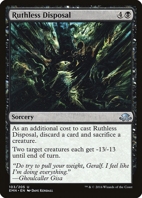 Ruthless Disposal [Eldritch Moon] - Evolution TCG