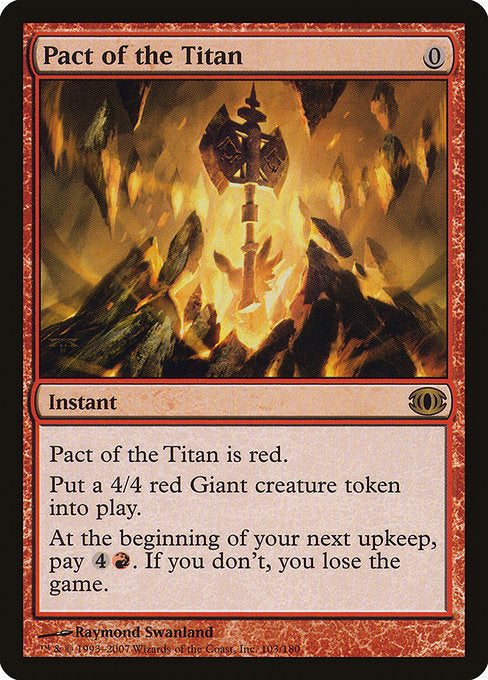 Pact of the Titan [Future Sight] - Evolution TCG