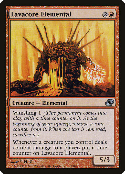 Lavacore Elemental [Planar Chaos] - Evolution TCG
