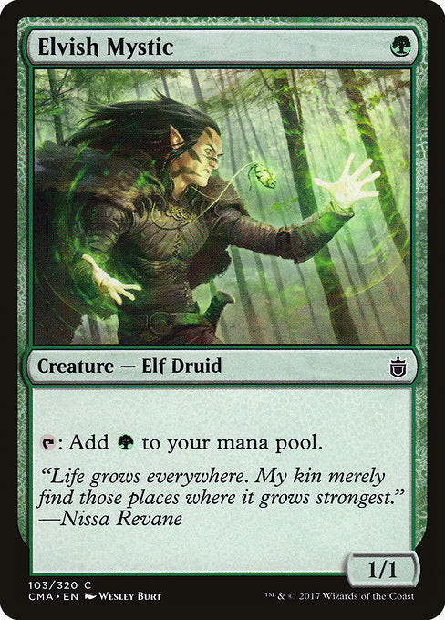 Elvish Mystic [Commander Anthology] - Evolution TCG