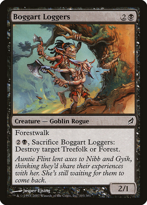 Boggart Loggers [Lorwyn] - Evolution TCG